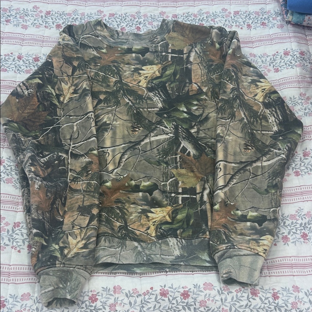 PacSun Men's Camouflage Crewneck Sweater